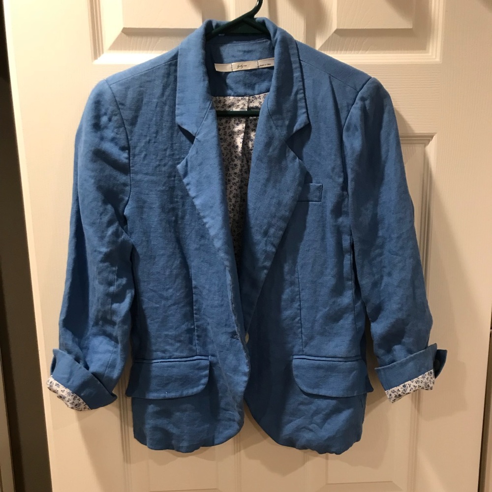 Gibson light blue blazer
